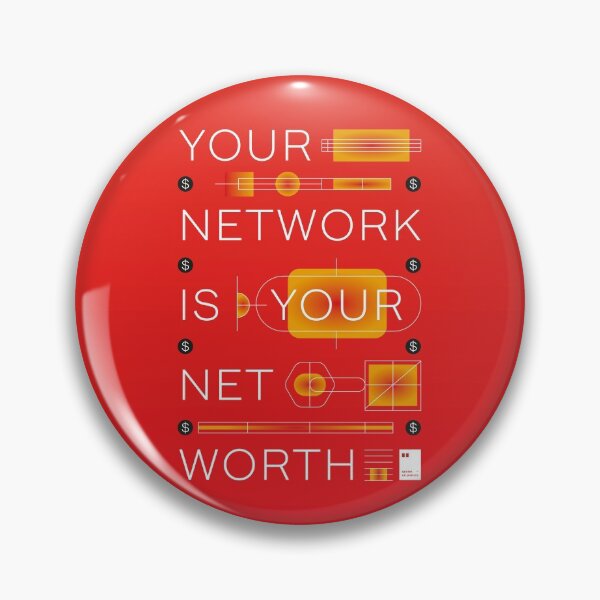 Item preview, Your network is your net worth designed and sold by quotesonposters.