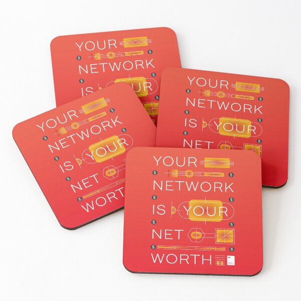 Item preview, Your network is your net worth designed and sold by quotesonposters.