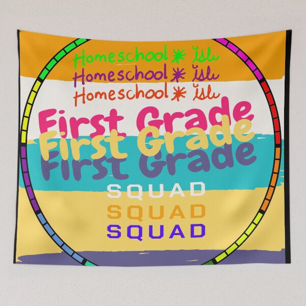 Item preview, First Grade Homeschoolish Squad designed and sold by kestrada2906.
