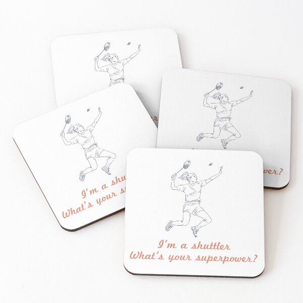 Item preview, Badminton Player Lover Team Coach Life Quote Gift designed and sold by TastefulTees.