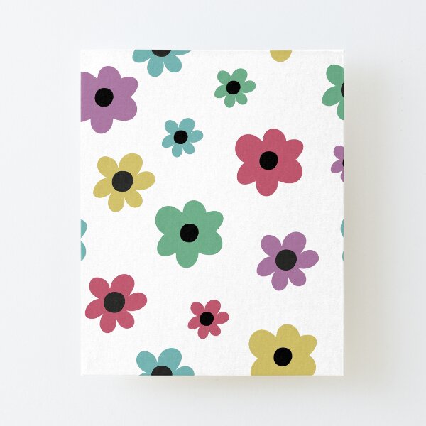 Flower Power Canvas Mounted Print