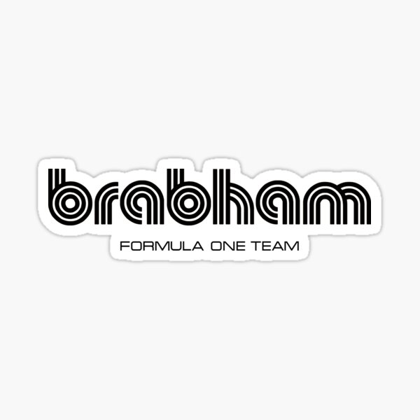 Brabham Grand Prix Stickers for Sale