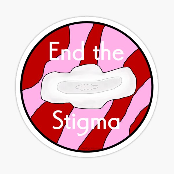 End the Period Stigma Sticker
