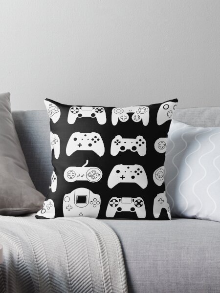 Vista previa del artículo con la obra «Almohada del controlador del juego», diseñado y vendido por GeoffT86.