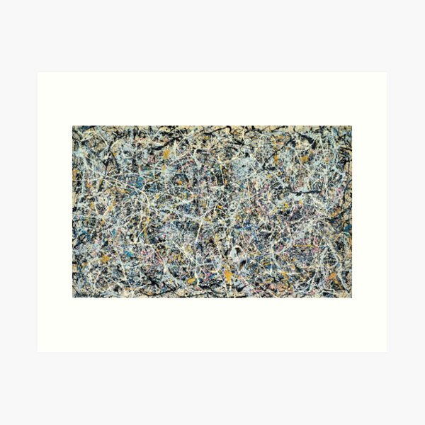 NUMMER 1 Jackson Pollock Kunstdruck