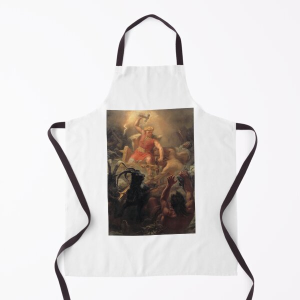 Item preview, Thor's Fight with the Giants 1872 by Mårten Eskil Winge designed and sold by immortalpeaches.
