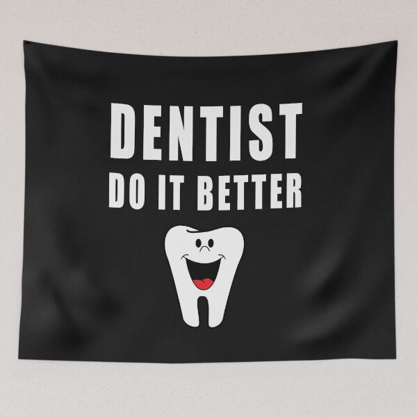 Item preview, Dentists Do It Better Tooth designed and sold by REApparelCo.