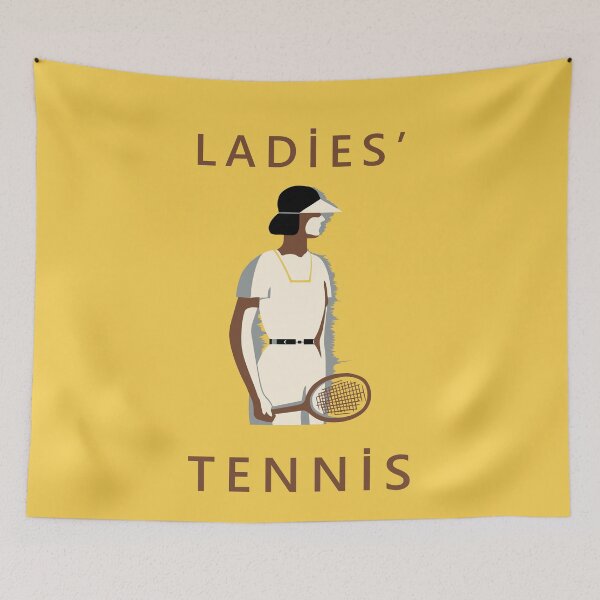 Item preview, Ladies Tennis retro style designed and sold by aapshop.