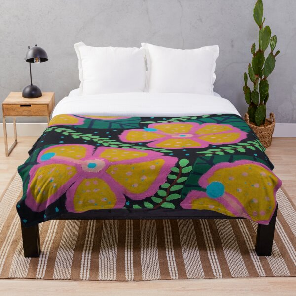 Item preview, Yellow Hibiscus on Black designed and sold by DanielleGensler.