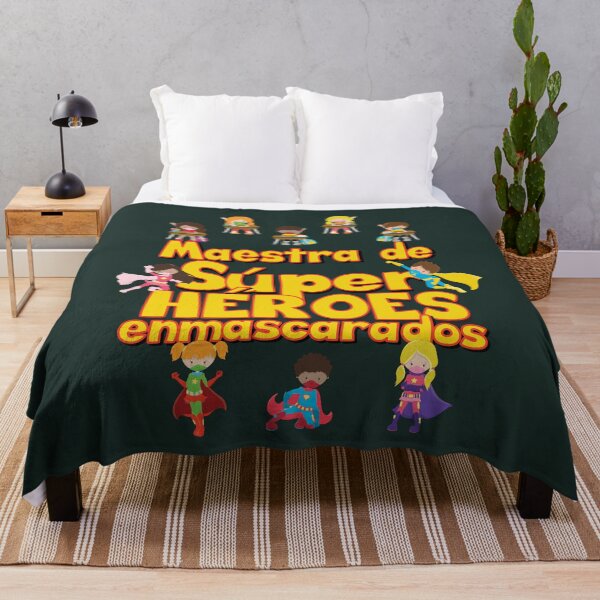 Item preview, Spanish Teacher - Maestra de Super Heroes Enmascarados - I Teach Masked Super Heroes - Comic Book Hero Teacher - Social Distancing Teacher Appreciation - I Love My Students designed and sold by ShikitaMakes.