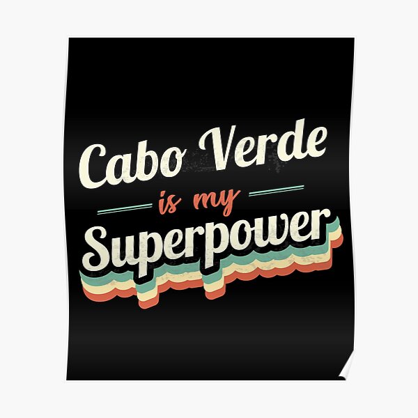 Fier d'être né à Cabo Verde Poster