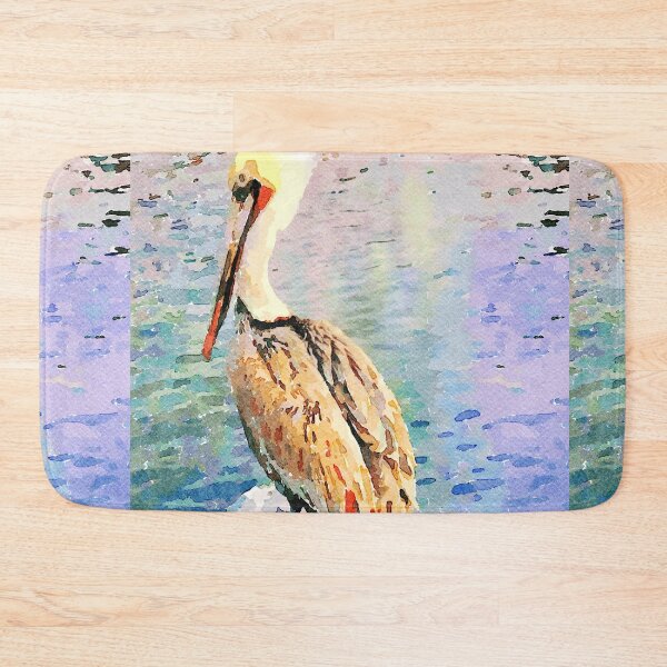 Item preview, Gulf Coast Pelican On His Post designed and sold by Digitalcrone.