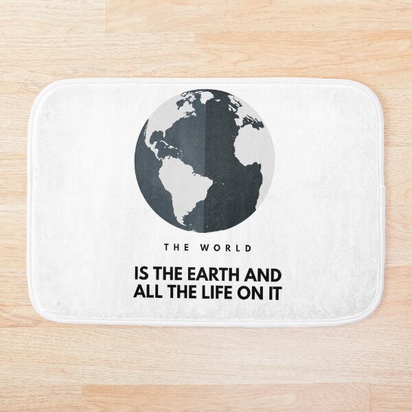 Item preview, The World is the earth and the life designed and sold by one-x-max.