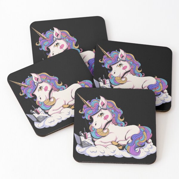 Item preview, Unicorn With Mask On Distance Learning designed and sold by tncgifts.