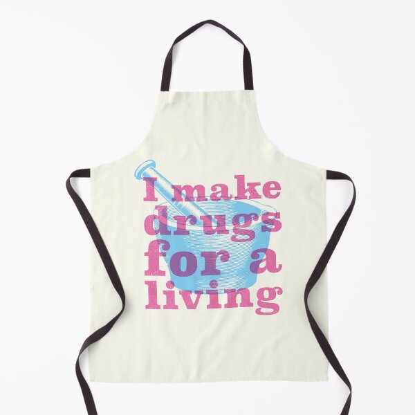 Item preview, I make drugs for a living (blue) designed and sold by Eenig.