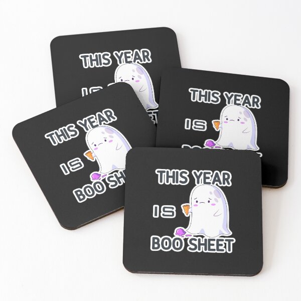 Item preview, This Year Is Boo Sheet Funny Ghost Boo Halloween 2020 designed and sold by letsgoh.