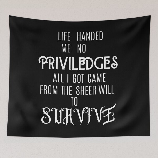 Item preview, Life handed me no priviledges designed and sold by BarvinWayne.