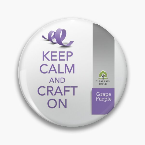 Item preview, Keep Calm (Grape Purple) designed and sold by clearpathdesign.