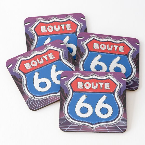 Artikelvorschau, Machen Sie sich mit Route 66 Merchandise auf den Weg entworfen und verkauft von TwoRabbits.