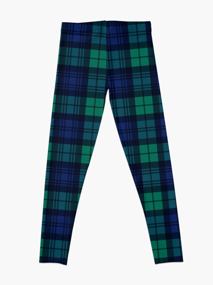 Black watch tartan outlet leggings