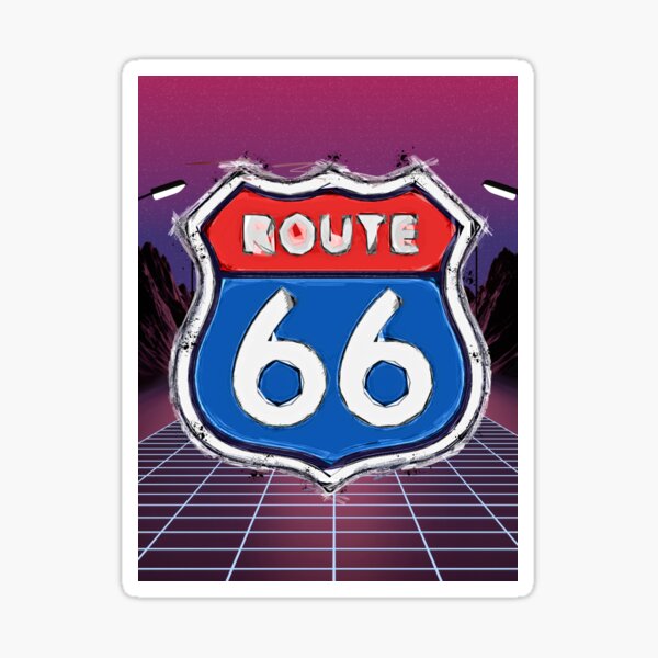 Item preview, Hit the Road with Route 66 Merchandise designed and sold by TwoRabbits.