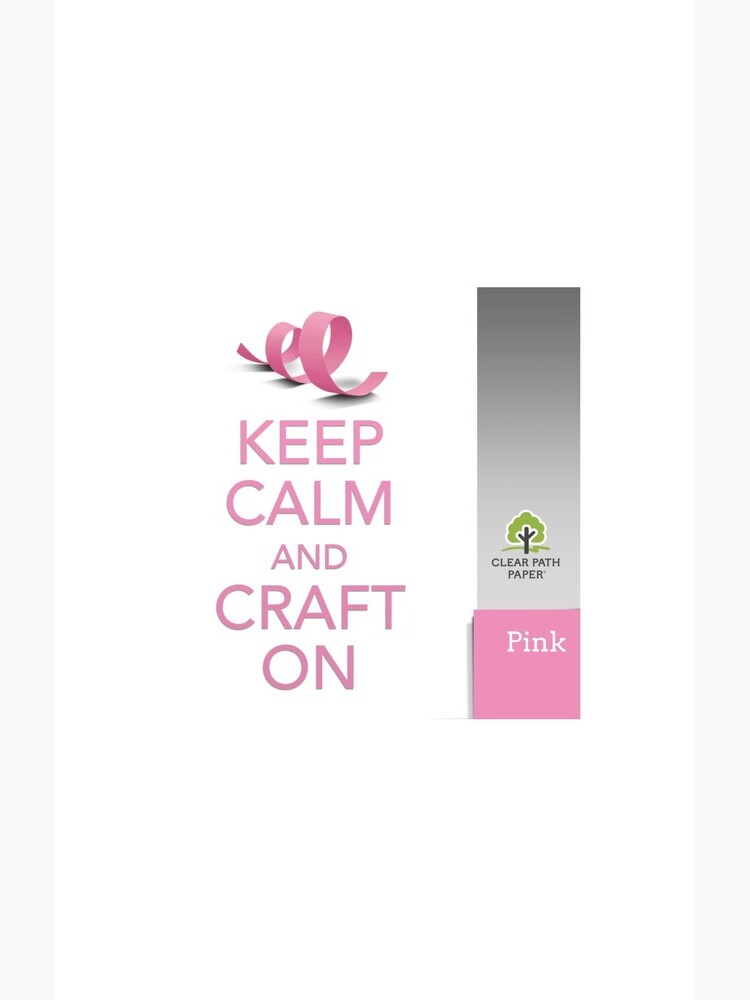 Keep Calm (Pink) by clearpathdesign