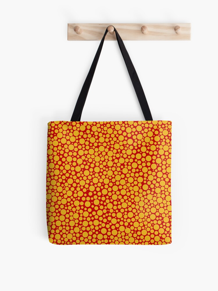 Yellow Polka Dot Tote Bag