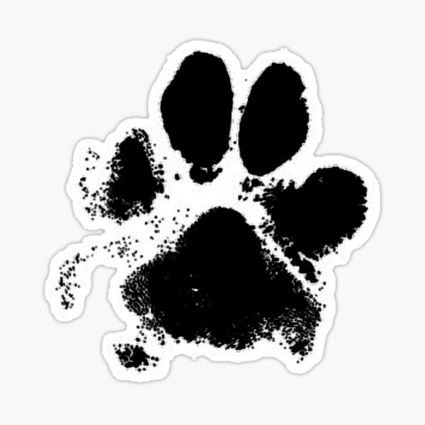 Paw Sticker
