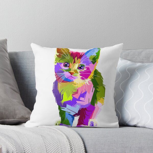 Item preview, Unique colorful cat design! designed and sold by madcrazy82.