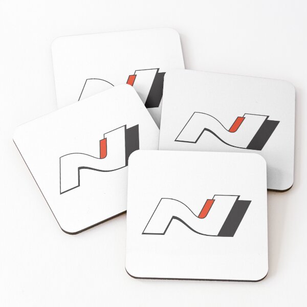 Hyundai N Logo Coasters (Set of 4)
