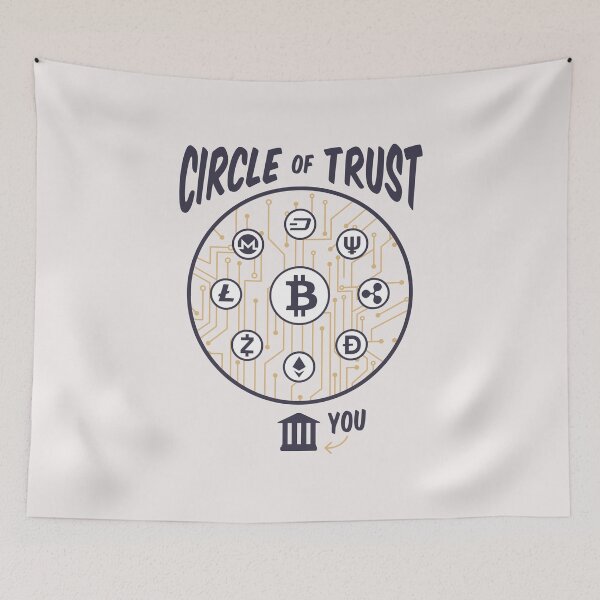 Item preview, Circe of trust -  Bitcoin - crypto designed and sold by missmarylin.