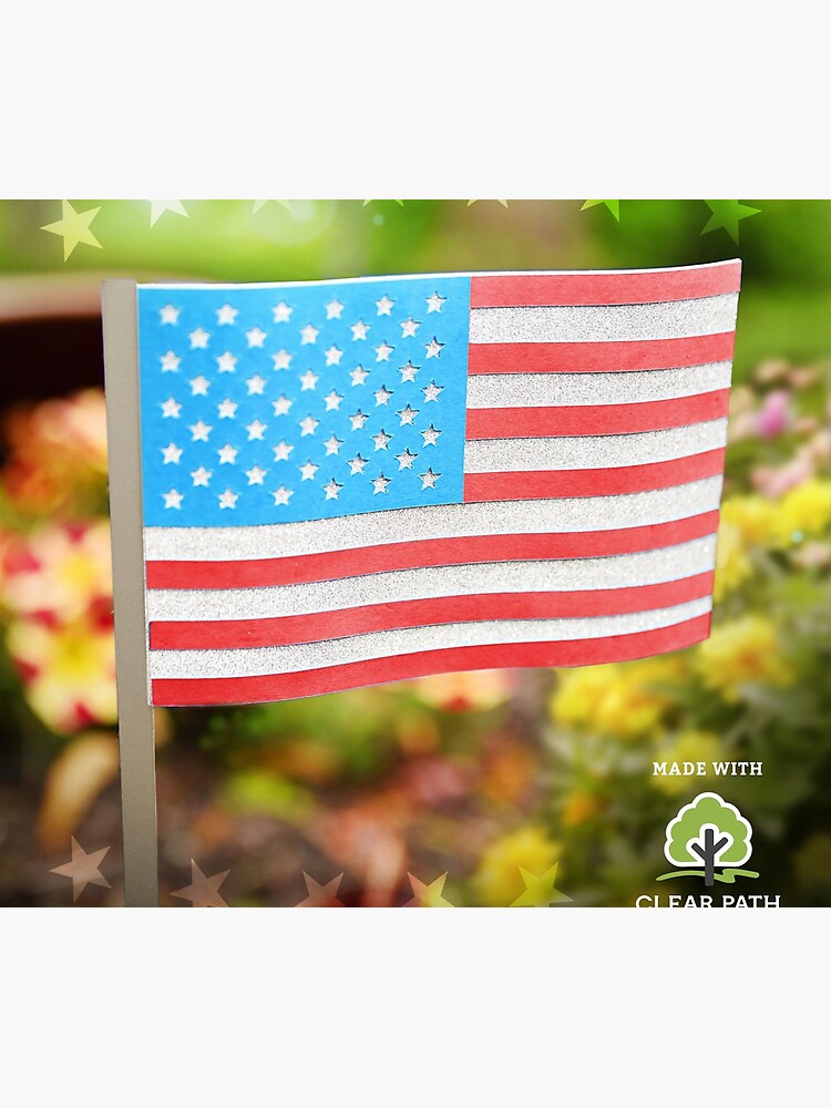 American Flag  by clearpathdesign