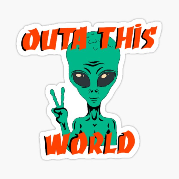 Item preview, Outa this world alien designed and sold by Katelynkas1.