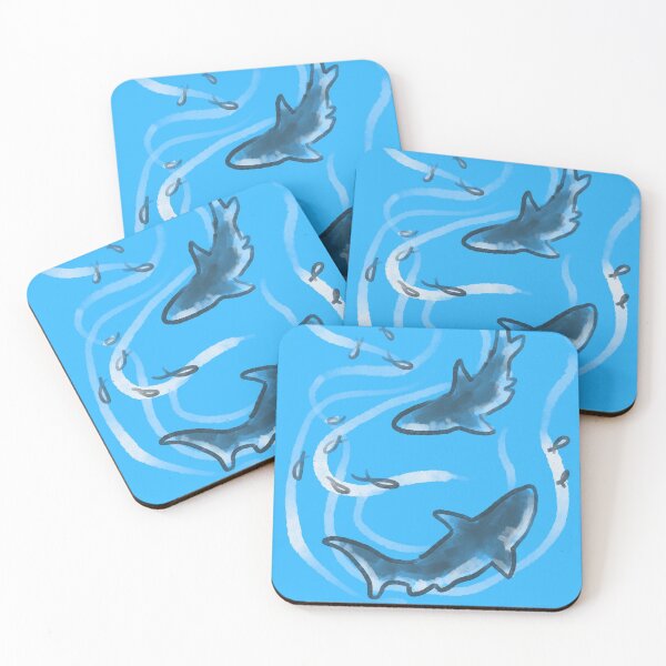 Item preview, Sharks and fish designed and sold by Mirrortail.