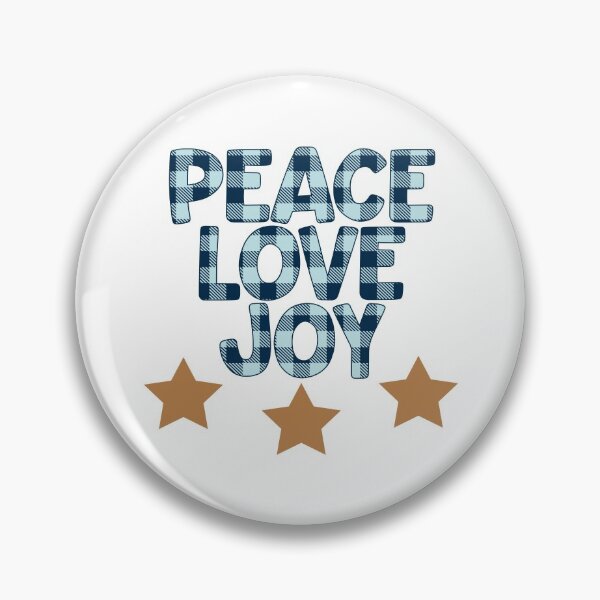 Item preview, PEACE LOVE JOY  designed and sold by Louise Bastard.