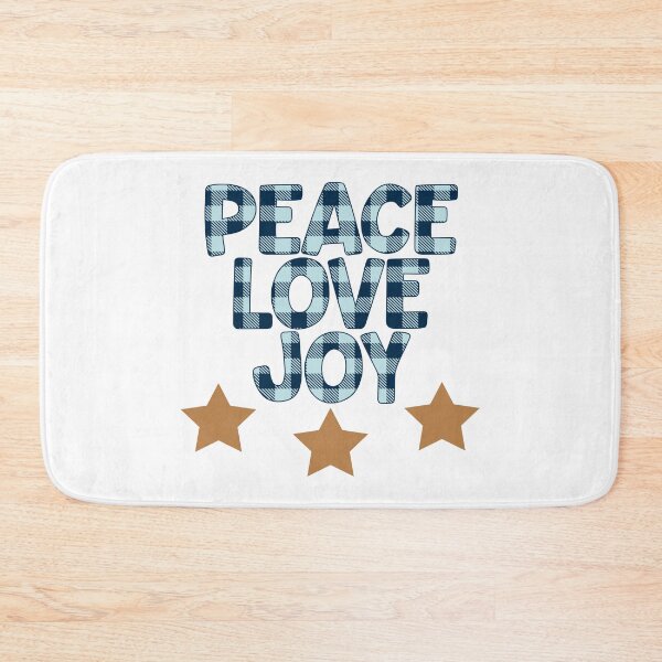 Item preview, PEACE LOVE JOY  designed and sold by Louise Bastard.