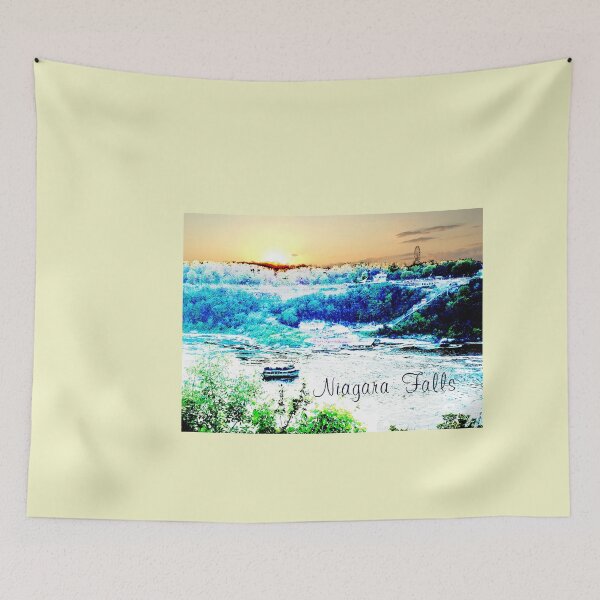 Item preview, Sunset on Niagara Falls Buffalo - America designed and sold by AnLeDesign.