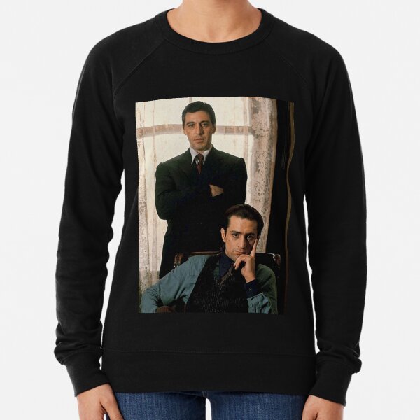 The Godfather - Al Pacino, Robert De Niro Lightweight Sweatshirt