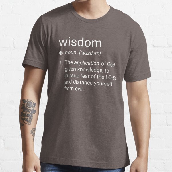 Wisdom - Definition Essential T-Shirt