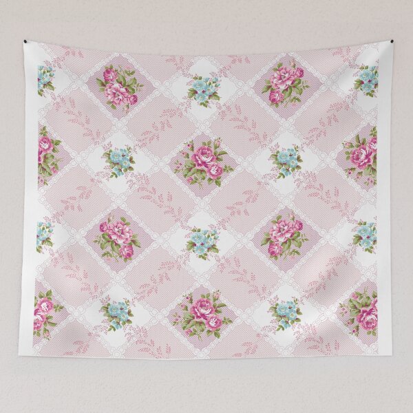 Item preview, colorful flower garden designed and sold by galaxy-bedding.