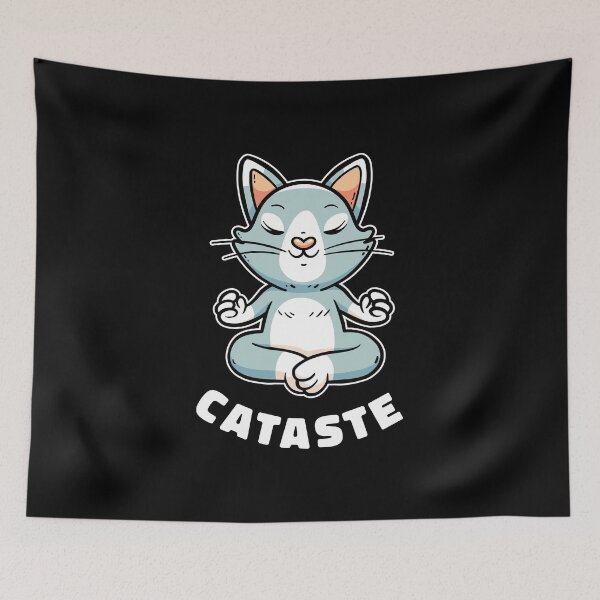 Item preview, Meditation cat. designed and sold by emphatic.