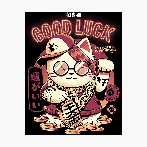 Item preview, Lucky Cat designed and sold by Ilustrata®.