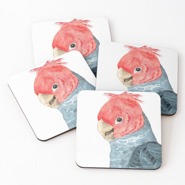 Item preview, gang gang red head cockatoo austalia bird parrot exotic designed and sold by L'Atelier Oranjade.