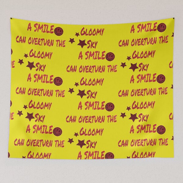Item preview, a smile can overturn the gloomy sky designed and sold by Talwaran.