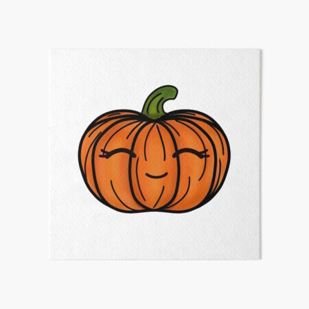 How to draw a pumpkin | Step by step Drawing tutorials