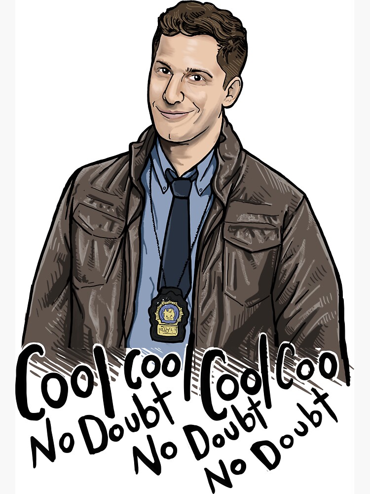 Jake Peralta Cool Magnet for Sale by cochambrator | Redbubble