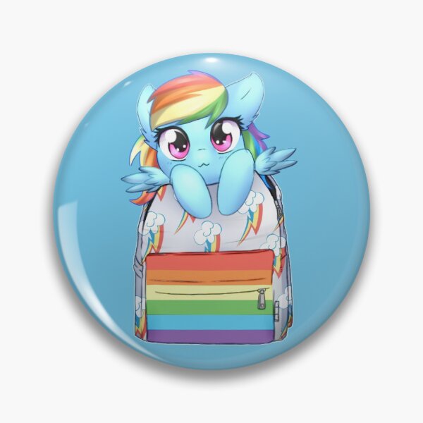 Item preview, Rainbowdash Bagpack Pony designed and sold by TokoKami.