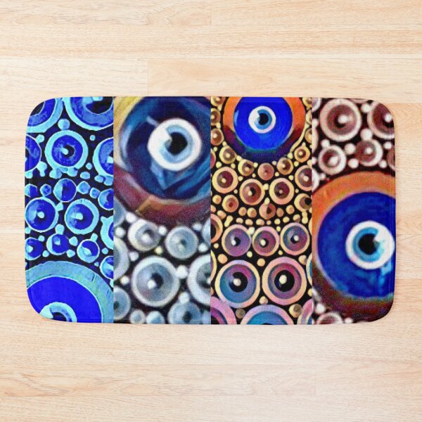 Item preview, evil eye in colors designed and sold by vivroucoart.