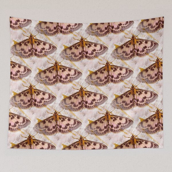 Item preview, Lacy Vogue Style Gothic Moth Print designed and sold by Catawampus-Cat.