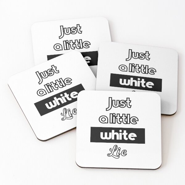 Item preview, Just a little white lie designed and sold by djal-lk.